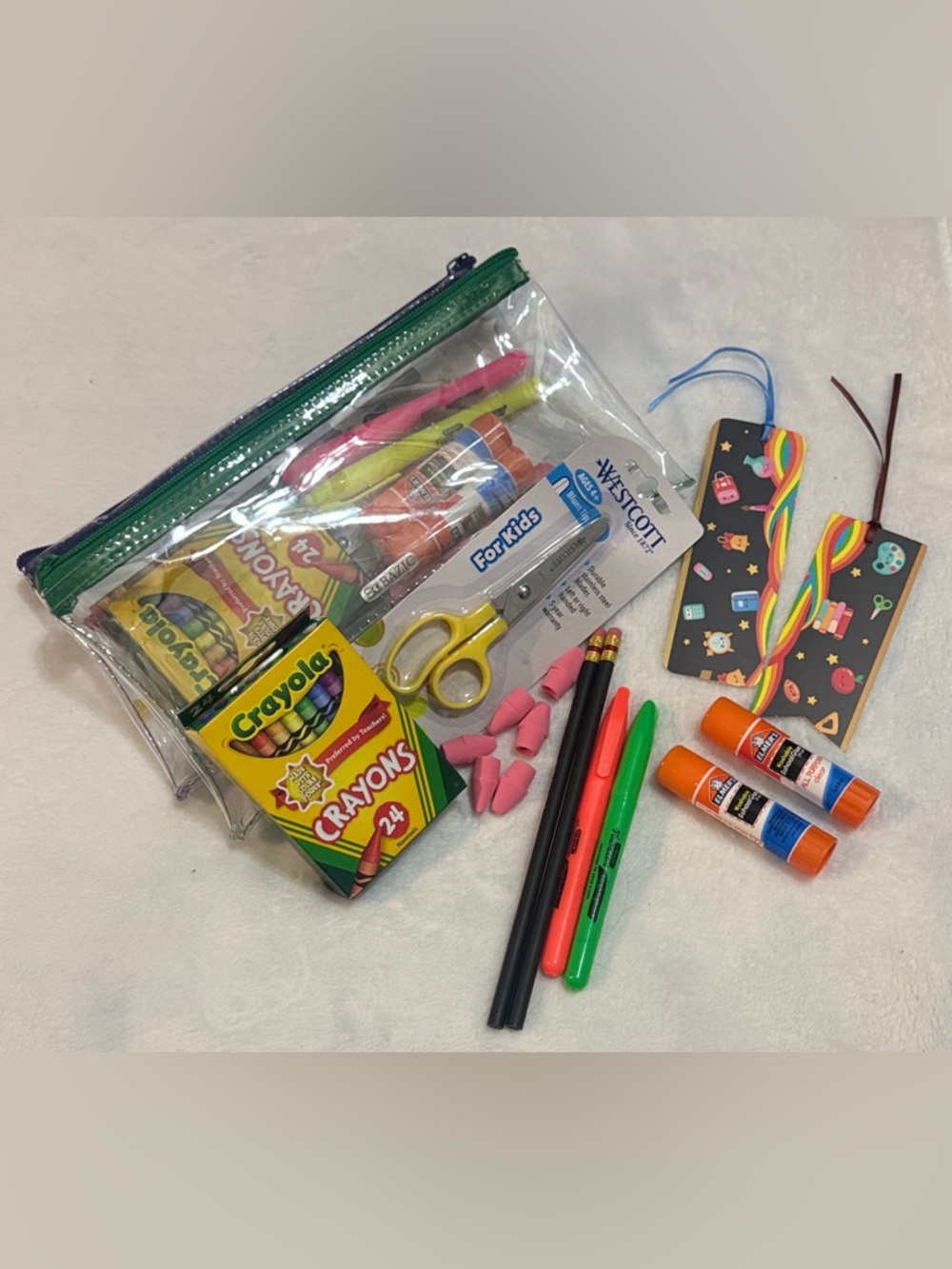 School Essentials Kit ✏️ ✂️ 🖍️